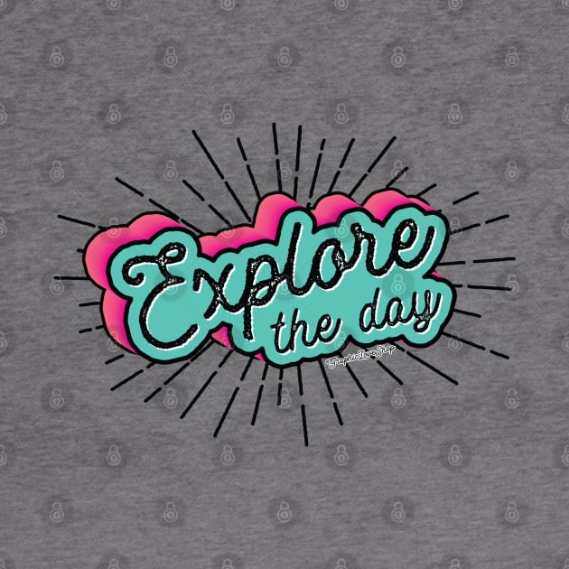 Explore the Day Typography © GraphicLoveShop by GraphicLoveShop